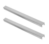 ABOOFAN 2 Piezas Protectores de Bordes para Gabinetes de Cocina 2 Piezas, Tiras de Acero Inoxidable 304 de 28 Cm, Protectores de Esquinas para Muebles y Cajones, Accesorios para