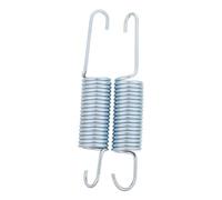 ABOOFAN 2 Piezas Resorte de Tensión Galvanizado para Reemplazo de Sillas Reclinables y Sofás con Gancho Doble Adecuado para Muebles de Sala