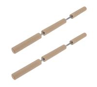 ABOOFAN 2 Piezas Rodillo de Repuesto para Mopa de Esponja Varilla de Hierro Resistente y Esponja para Limpieza de Pisos Hogar Amplia Compatibilidad