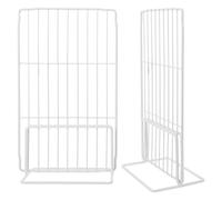 ABOOFAN 2 Piezas Separador de Congelador Horizontal de Hierro Blanco para | Divisor de Alambre, Uso en Supermercados y Restaurantes, Aplicación Versátil, Resistente a Roturas