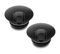 ABOOFAN 2 Piezas Tapas de Repuesto para Jarra de Café 1500/ -2000 Piezas para Jarra Térmica Tapa de Plástico Resistente al Calor, Color Negro Sellado Compatible con Tetera Eléctrica