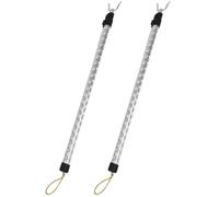 ABOOFAN 2 Piezas Tendedero Telescópico para Ropa Perchas Ajustables Gancho para Colgar Ropa para Colgar Plantas y Objetos Ligeros Armarios o Tendederos Domésticos