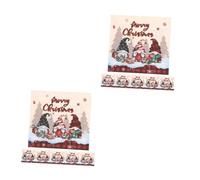 ABOOFAN 2 Series Servilletas De Navidad Desechables Diseño De Y Cuadros Decorativas Y Multipropósito Para Fiestas Y Navideñas Para Decoración De Mesas Y Diario 20 Piezas*2