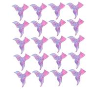 ABOOFAN 20 Hojas Servilleta de sirena servilletas Servilleras de animales del océano Suministros para fiestas temáticas de sirenas decoraciones de fiesta de sirena Papel Púrpura