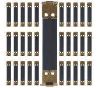 ABOOFAN 20 Piezas de Bisagras de Resorte para Bolsos de Hierro, Marco Flexible Interno para Monederos, Cierre para Costura Diy, Portátil y Fácil de Usar