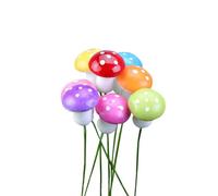 ABOOFAN 20 Piezas Mini Hongos para Jardín de Hadas, Setas de Espuma