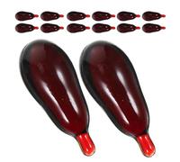 ABOOFAN 20 Piezas Pastillas de Sangre Falsa para Halloween Efecto de Terror Realista, Diseño Portátil y Color Rojo, Ideales para Fiestas Temáticas y Disfraces de Vampiro