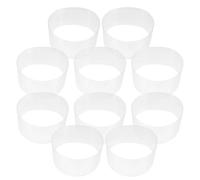 ABOOFAN 20 Piezas Tapa De La Cuenca del Cono Inserciones Inserto Moldeador De Sombrero Titular De Sombrero Sombreros Insertar Transparent De Polivinilo