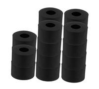 ABOOFAN 20 Piezas Unidades Almohadillas Antivibración de Goma Redondas Amortiguadores para Compresores Aire Acondicionados Lavadoras con Alta Elasticidad y Fácil Instalación