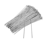 ABOOFAN 200 Piezas Abrazaderas Metálicas de Acero Inoxidable Resistentes la Intemperie para Fijar Cables y Tuberías Granjas Talleres y Maquinaria Autolock de Alta Resistencia