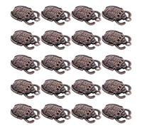 ABOOFAN 20Pcs Aleación Colgantes de Escarabajos Egipcios Encantos Vintage Censas Escarabajo Egipcio Encantos Joyas de Bricolaje Accesorios para Pulsera de Collar (Se Muestra)