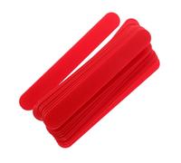 ABOOFAN 25 Piezas Palitos de Plásticos Reutilizables para y Cuidado Oral Pediátrico Rojo Espátulas para y Manualidades