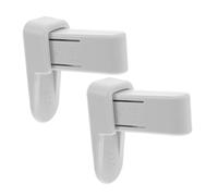 ABOOFAN 2piezas Cerradura De Seguridad Para Puertas Bebes Unidades Bloqueo De Palanca Antipánico Fácil Instalación Sin Herramientas