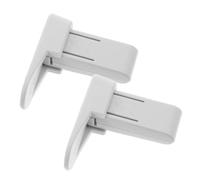 ABOOFAN 2piezas Cerraduras De Palanca De Seguridad Para Unidades Autoadhesivas Para Puertas y Ventanas Bloqueo Infantil