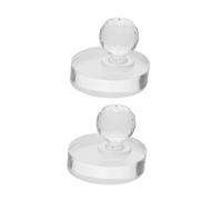 ABOOFAN 2piezas Herramientas de Prensado Redondas para Reparación de Discos de Sombras de Ojos Herramienta de Bricolaje para Maquillaje para Uso Paletas de Sombras de Ojos y Colorete