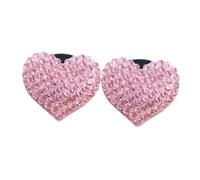 ABOOFAN 2piezas Joyas De Amor Para Coche Clips De Decoración De Ventilación De Coche De Clip Para Salida De Difusor De Para Ambientador De