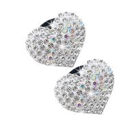 ABOOFAN 2piezas Joyas De Amor Para Coche De Clip De Salida De Difusor De Coche Decoración De Ventilación De Clip Para Tablero De Instrumentos Para Interior De