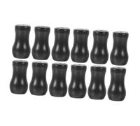 ABOOFAN 2Sets Accesorios para Persianas Venecianas Tirador De Cordón Borla Colgante Luz Mosca Enrollador Cadena De Cuentas para Persianas Cable Bobble Wraps Clip 6pcs*2
