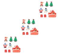ABOOFAN 3 Juegos Adornos Navideños Bolas Transparentes De Navidad Bolas para Árbol De Navidad Bolas De Navidad Adornos Mini Bolas De Navidad Adornos Bolas De Otoño Decoración 8 Uds * 3