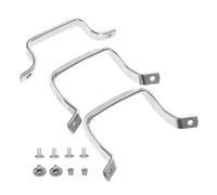 ABOOFAN 3 Piezas Asas de Acero Inoxidable para Ollas Resistentes al Calor Juego Mango Lateral y Asa para Tapa Compatibles con Sartenes Wok y Vaporeras para Cocina