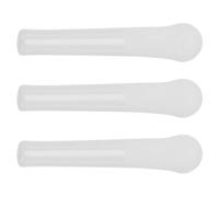 ABOOFAN 3 Piezas Pestal Machacador de Cerámica Blanco, Varilla de Molienda Manual para Hierbas y Pastillas, Uso Doméstico y Farmacia, Fácil de Usar, Molienda