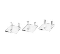 ABOOFAN 3 Piezas soporte exhibición mineral pantalla soporte varita exhibición minerales estantes exhibición varita mágica soporte acrílico para exhibición piedras