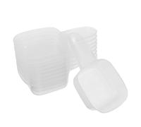 ABOOFAN 30 Unidades Cuchara Medidora de Plástico para Detergente en Polvo 40ml con Marcas Claras y Diseño Compacto Adecuado para Uso Doméstico y Formulación