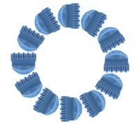 ABOOFAN 30piezas Pinzas el Cabello Diseño de Alas Herramientas para Teñir y Peluquear Pinzas para Levantar las Raíces para Mujeres Uso Salón