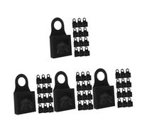 ABOOFAN 4 Juegos Caja De De Vino Tinto Decoración De Botella De Vino Cajas De Botellas De Vino Tinto Cajas De Para Colgar Botellas Porta Vino Papel Kraft Black 20 Piezas * 4