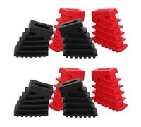 ABOOFAN 4 Piezas Drum Stand Feet Protectors Plastic Replacement Pads For Cymbal And Percussion Rack Legs Fit Drum Hardware Accessories Easy Install