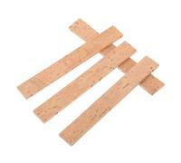 ABOOFAN 4 piezas Kit de Corcho para Reparación de Saxofón y Clarinete Tiras de Corcho Color para Juntas de Boquilla y Cuello Accesorio Duradero y Fácil de Instalar para Mantenimiento de