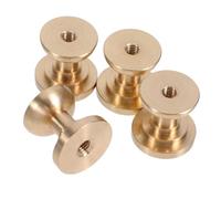 ABOOFAN 4 piezas Tiradores de Cajón de Cristal y Latón para Muebles de Cocina y Baño Diseño Elegante y Duradero y Limpieza Dimensiones
