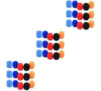 ABOOFAN 45piezas Fundas De Micrófono Desechables Ktv Aleatorios Protección Contra Salpicaduras y Desgaste Adecuada Para Conferencias y Actuaciones