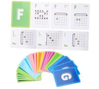 ABOOFAN 49piezas Tablas de Acordes de Guitarra para Principiantes Póster de Acordes Musicales Guía de Aprendizaje de Guitarra para Profesores y Estudiantes Clase de Música