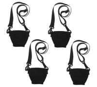 ABOOFAN 4juegos Portavasos De Vino con Funda Aislante para Cócteles Cinturón Ajustable para Exteriores para