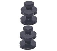 ABOOFAN 4piezas Mangos De Succión Para Cuencos De Canto Budistas Accesorios Portátiles Para Fáciles De Usar y Gran Capacidad De Carga