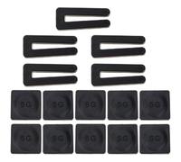 ABOOFAN 5 Juegos Para Equilibrar Ventiladores Clips De De Ventilador Resistentes Pesos De Del Ventilador Adhesivo Saldo De Suministros Metal Epoxy 5 Piezas