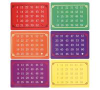 ABOOFAN 5 Juegos Tarjetas Numéricas Telepáticas de Papel para Trucos Interactivos y Predicción Futura, Juguetes Mágicos Ideales para Suministros de Fiesta y Escenario