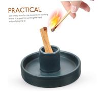 ABOOFAN 5 Piezas De Incienso De Aromaterapia De Madera Sagrada Soporte para Quemador De Incienso Varillas para Manchas De Blanca Soporte para Varillas De Sándalo