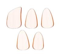 ABOOFAN 5 piezas Guzheng Nail Tips Medium Transparent Finger Picks For Pipa And String Instruments Professional Playing Accessories