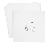ABOOFAN 50 Hojas Papel para Hornear Pre para Freidora y Asar Superficie Antiadherente para Cocción y Limpieza
