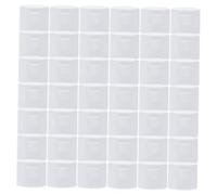 ABOOFAN 50 Piezas Tapas para Botellas Deportivas con Cierre Push-Pull Resistentes y Prueba de Fugas Recambios Prácticos para Botellas de Agua Portátil de Blancas