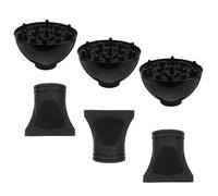 ABOOFAN 6 piezas Boquilla para Secador de Pelo Concentrador Estrecho y Difusor Rizado Profesional Accesorios para Peinar con Volumen y Ondas Compatible Mayoría de Secadores