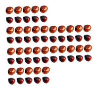 ABOOFAN 60 Piezas castañas de simulación Mesa Escritorio escritorios dispersión de la Mesa de Frutas Comida Artificial para exhibir decoración Vegetal Ornamento castañas Chinas realistas