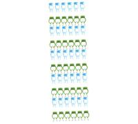 ABOOFAN 60 Piezas clip corrector de nariz pinza nasal epistaxis clip de tapones de nariz ensangrentada tapón nasal doméstico fijación de pinzas nasales importante herramienta accesorios