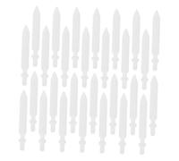 ABOOFAN 60 piezas Unidades Puntas Recambio para Rotuladores Acrílicos Punta Fina de Nailon Duradera para Dibujo Detallado Compatibles con Marcadores de Pintura sobre Papel Madera y Metal