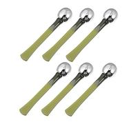 ABOOFAN 6piezas Kit De Aplicación De Ojos Varillas De Masaje Cuidado Facial Fácil De Limpiar Para Crema Hidratante