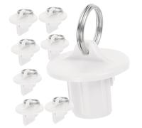 ABOOFAN 8 Piezas Kit Tapones de Plástico para Cuerda de Persianas Enrollables Cierre Seguro para Cordones Elásticos Resistentes para Interior y Exterior Accesorios para Cortinas Viento