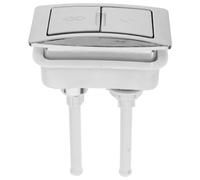 ABOOFAN Abs Para Tanque De Agua De Inodoro Artículos Sanitarios Botón Cuadrado Pulsadores Del Depósito De Agua Del Inodoro Botón De Reemplazo Del Inodoro Abdominales Componente