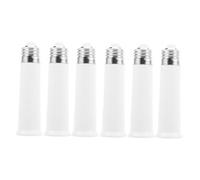 ABOOFAN Adaptador de Portalámparas E27 a E27, Extensión de Casquillo de 120 Mm, Material PC Metálico Resistente, 6 Unidades para Uso Doméstico en Garajes y Salas de Estar